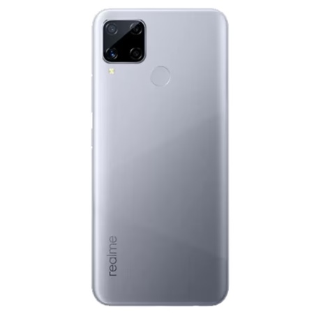 (Refurbished) Realme C15 QE 3 GB RAM, 32 GB, Power Silver, Mobile Phone, Gently Use(GU)