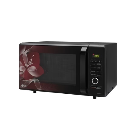 LG MJ2887BWUM 28L Convection Microwave Oven 301 Auto Cook Menu, Black