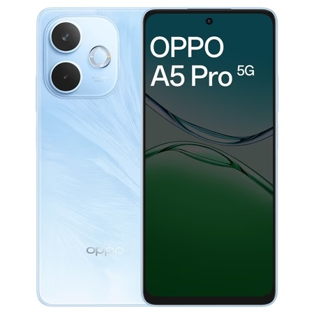 Oppo A5 Pro 128 GB, 8 GB RAM, Blue, Mobile Phone