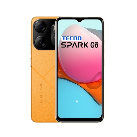 Tecno Spark Go 2023 32 GB, 3 GB RAM, Orange, Mobile Phone