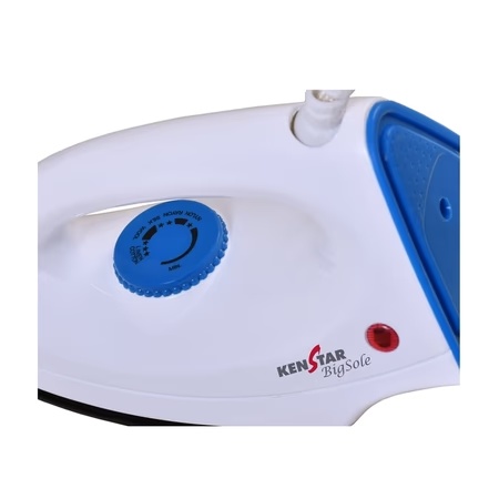 Kenstar Bigsole 1000 Watts Dry Iron with Golden American Heritage Superior Coated Soleplate, White (KNBIG10W1P-DBM)