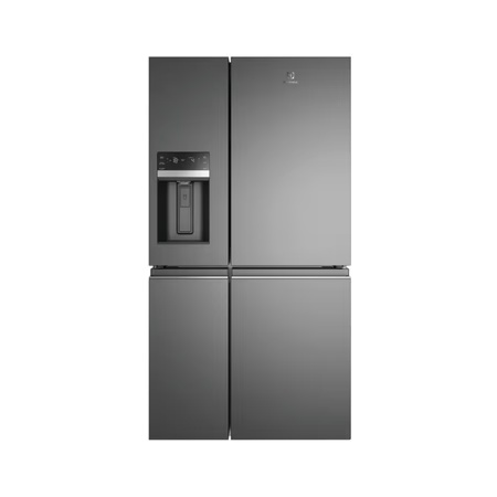 Electrolux 680 L Frost Free Side by Side Refrigerator, Glossy Dark Grey Stainless Steel, EQE6879A-B NIN