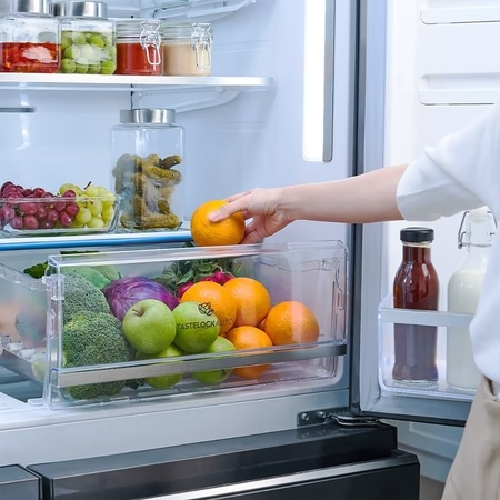 Electrolux 680 L Frost Free Side by Side Refrigerator, Glossy Dark Grey Stainless Steel, EQE6879A-B NIN 10 Electrolux 680 L Frost Free Side by Side Refrigerator, Glossy Dark Grey Stainless Steel, EQE6879A-B NIN