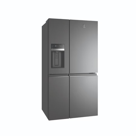 Electrolux 680 L Frost Free Side by Side Refrigerator, Glossy Dark Grey Stainless Steel, EQE6879A-B NIN