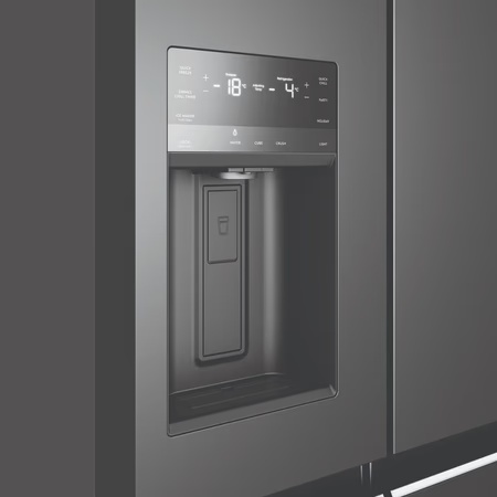 Electrolux 680 L Frost Free Side by Side Refrigerator, Glossy Dark Grey Stainless Steel, EQE6879A-B NIN 5 Electrolux 680 L Frost Free Side by Side Refrigerator, Glossy Dark Grey Stainless Steel, EQE6879A-B NIN
