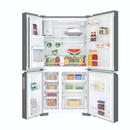 Electrolux 680 L Frost Free Side by Side Refrigerator, Glossy Dark Grey Stainless Steel, EQE6879A-B NIN 6 Electrolux 680 L Frost Free Side by Side Refrigerator, Glossy Dark Grey Stainless Steel, EQE6879A-B NIN