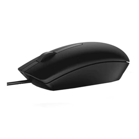 Dell MS116 Wired Optical Mouse, Black