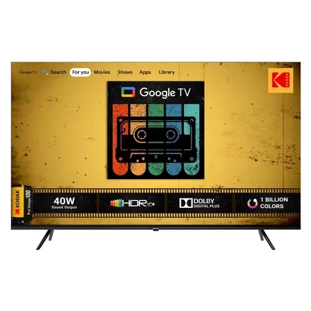KODAK CA PRO 139 cm (55 Inch) Ultra HD (4K) LED Smart Google TV 2023 Edition with HDR10+ and Dolby Atmos, 55CAPROGT5014