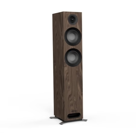 Jamo S807 Tower Speaker with Dolby Atmos, Walnut
