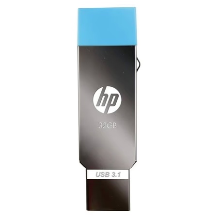 HP 32 GB Metal Body USB 2.0 OTG Pen Drive, V302w