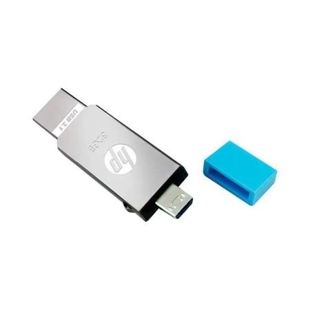 HP 32 GB Metal Body USB 2.0 OTG Pen Drive, V302w