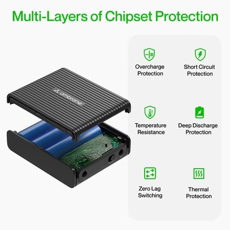 Ambrane Power Volt FGPB000197 UPS for Wifi Routers, Black 4 Ambrane Power Volt FGPB000197 UPS for Wifi Routers, Black