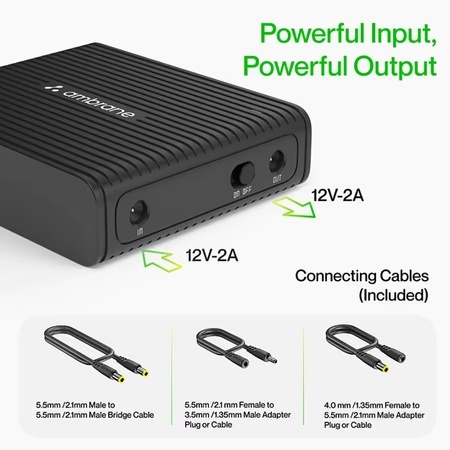 Ambrane Power Volt FGPB000197 UPS for Wifi Routers, Black 5 Ambrane Power Volt FGPB000197 UPS for Wifi Routers, Black