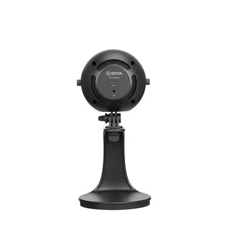 Boya BY-PM300 Cardioid USB Microphone For home studio recording, podcasting, vocal performance (Black)