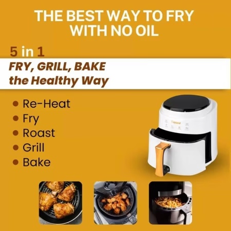 Fabiano 8 Litres Air Fryer, White