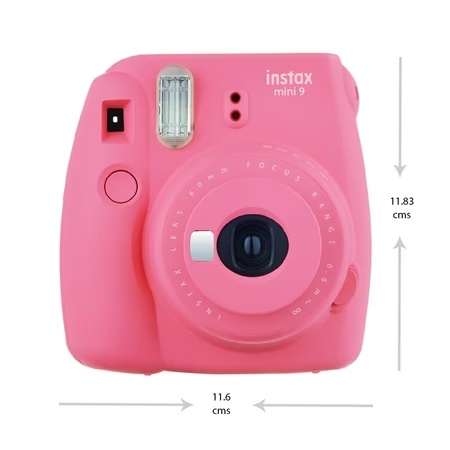 Fujifilm Instax Mini 9 Party box, Flamingo Pink Instant Camera