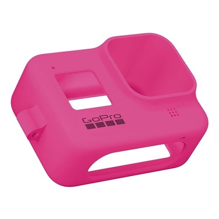 GoPro Camera Sleeve with Lanyard for Hero 8, Electric Pink AJSST-007