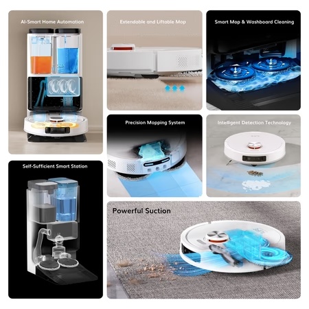 ILIFE Robotic Vacuum Cleaner, T60S