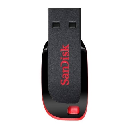 Sandisk 128 GB Cruzer Blade USB 2.0 Flash Drive,150 MB/sec Read