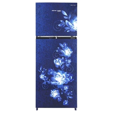 Voltas Beko 275 Litre 2 Star Double Door Refrigerator, Celin Blue RFF295D60/CBRXDIXXX