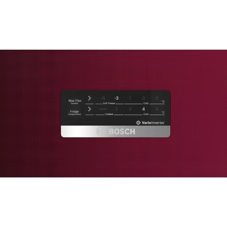 Bosch 216 litres Triple Door Refrigerator, Candy Red CMC36WT5NI
