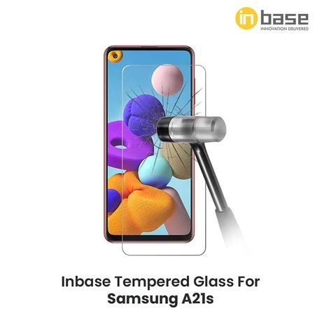 In Base IB-705 Tempered Glass for Samsung A21s 4 In Base IB-705 Tempered Glass for Samsung A21s