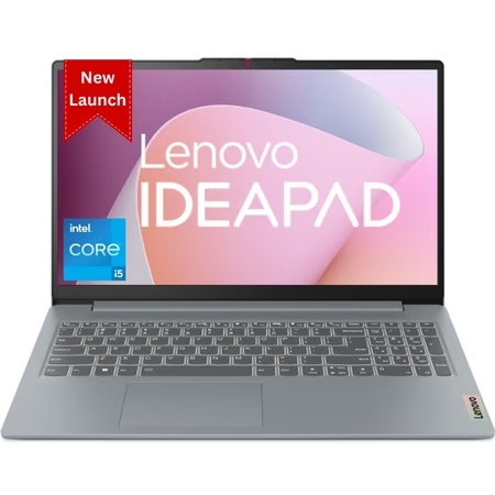 Lenovo IdeaPad Slim 3 15IRU8 82X700G6IN Standard Laptop (Intel Core i3-1315U/8 GB/512 GB SSD/Integrated Intel UHD Graphics/Windows 11 Home/Office Home 2024/Full HD), 39.62 cm - 15.6 inch, Arctic Grey