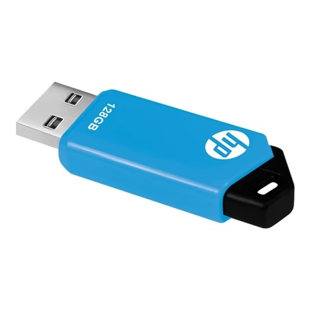 HP 128 GB v150w USB Pen Drive, Blue