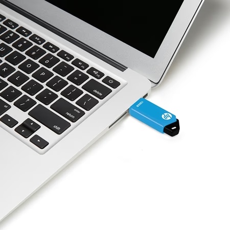 HP 128 GB v150w USB Pen Drive, Blue 5 HP 128 GB v150w USB Pen Drive, Blue
