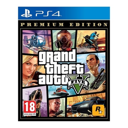 Grand Theft Auto V PS4 Game (Premium Edition)
