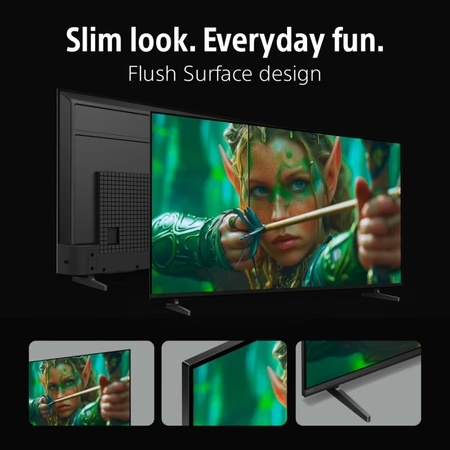 Sony 139 cm (55 inches), BRAVIA 2 4K Ultra HD Smart LED Google TV, Black, K-55S25BM2 16 Sony 139 cm (55 inches), BRAVIA 2 4K Ultra HD Smart LED Google TV, Black, K-55S25BM2