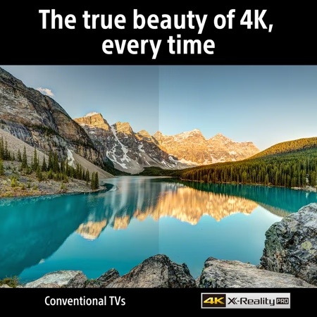 Sony 139 cm (55 inches), BRAVIA 2 4K Ultra HD Smart LED Google TV, Black, K-55S25BM2 9 Sony 139 cm (55 inches), BRAVIA 2 4K Ultra HD Smart LED Google TV, Black, K-55S25BM2
