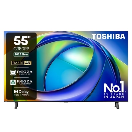 Toshiba 139.7 cm (55 Inch) 4K Ultra HD TV, 55C350RP