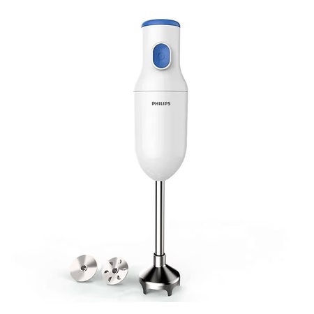 Philips Daily Collection HL1655/00 250-Watt Hand Blender (White)