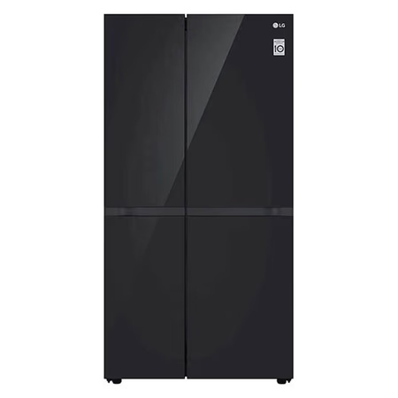 LG 694 litres Frost Free Side-by-Side Refrigerator, Black Mirror GC-B257UGBM