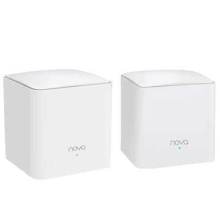Tenda Nova MW5G AC1200 Whole Home Mesh WiFi System, 2-Pack
