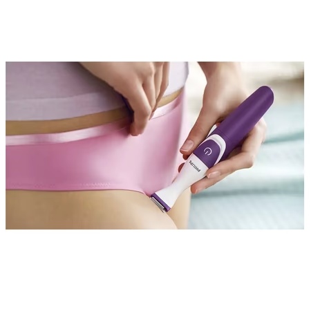 Phillips BRT383-15 Essential Bikini Trimmer, Purple