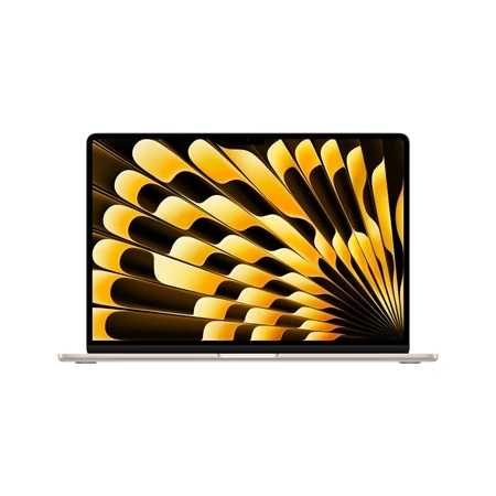 Apple MC9K4HN/A MacBook Air 15 (8-Core Apple M3 Chip/24 GB/512 GB SSD/Mac OS sequoia/Liquid Retina), 38.86 cm (15.3 inch), Starlight