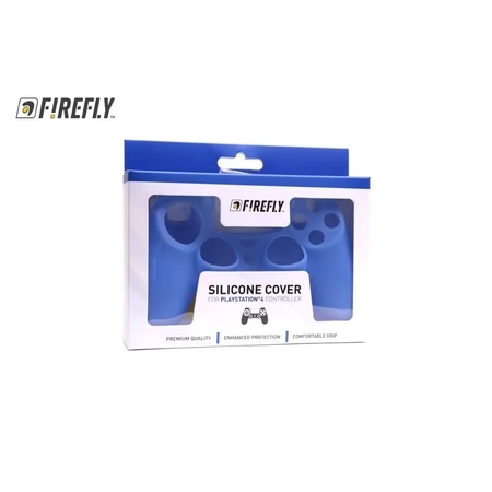 Firefly Silicone Cover for PS4 Controller, Candy Blue