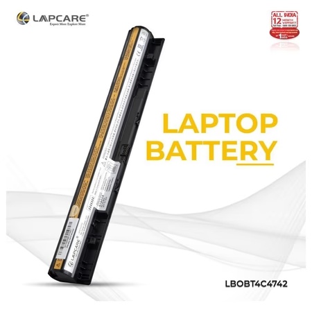 Lapcare 4-Cell 2000 mAh 14.4V Laptop Battery Designed for Lenovo Touch Series G400s/G405s 4C (LBOBT4C4742)