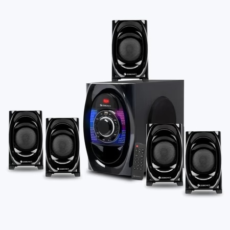 Zebronics SPK-ZEB BTRUCF 5.1 Ch Computer Multimedia Speaker (SPARK 100)