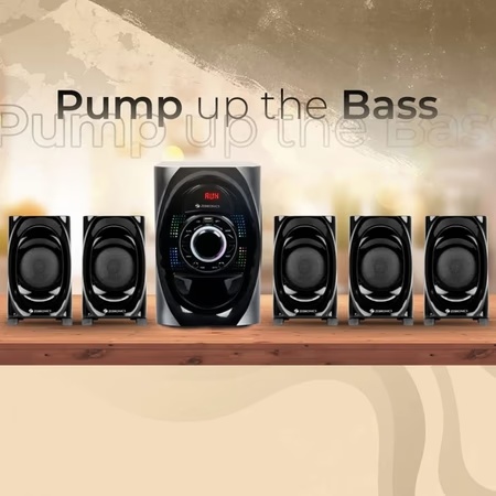 Zebronics SPK-ZEB BTRUCF 5.1 Ch Computer Multimedia Speaker (SPARK 100)