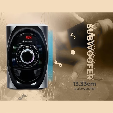 Zebronics SPK-ZEB BTRUCF 5.1 Ch Computer Multimedia Speaker (SPARK 100) 4 Zebronics SPK-ZEB BTRUCF 5.1 Ch Computer Multimedia Speaker (SPARK 100)