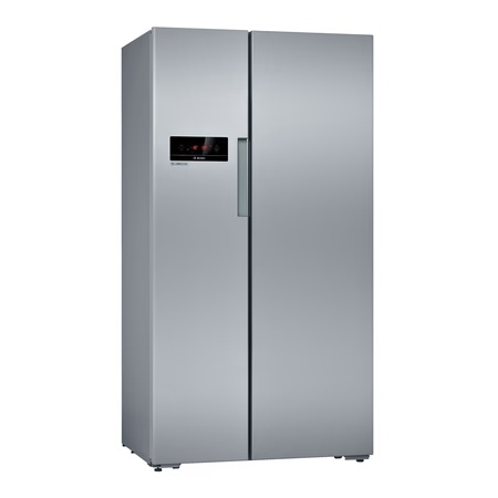 Bosch 658L Inverter Frost Free Side by Side Refrigerator (KAN92VS30I Inox,Airfresh Filter)