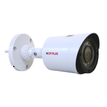 CP Plus CP-VAC-T50PL2-V2 5MP Full HD IR Bullet Security Camera, White, 20 meter range, IP66