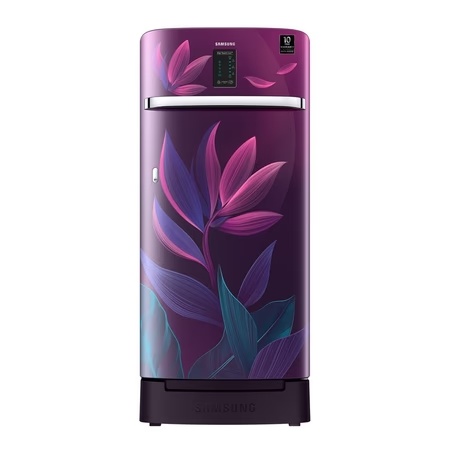 Samsung 198 litres 4 Star Single Door Refrigerator, Paradise Purple RR21A2F2X9R/HL