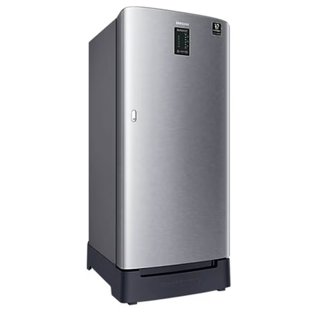 Samsung 198 Litre 3 Star Single Door Refrigerator, Elegant Inox, RR21A2D2YS8/HL, Direct Cool 3 Samsung 198 Litre 3 Star Single Door Refrigerator, Elegant Inox, RR21A2D2YS8/HL, Direct Cool