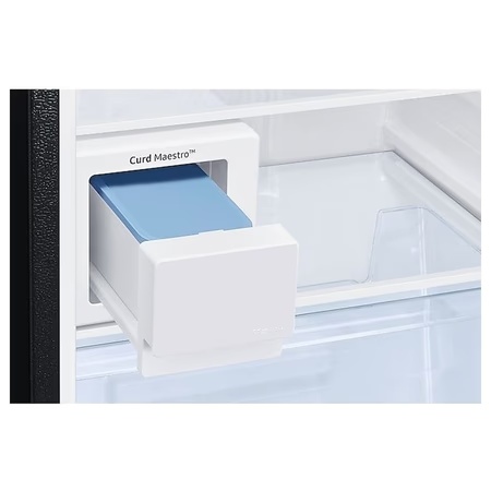 Samsung 192 Litre Single Door Refrigerator, Luxe Black, RR21A2J2YBX/HL, Curd Maestro 11 Samsung 192 Litre Single Door Refrigerator, Luxe Black, RR21A2J2YBX/HL, Curd Maestro