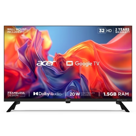 Acer 80 cm (32 Inch) HD LED Google TV, AR32GT2841HDFL