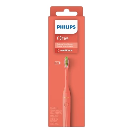Philips HY1100 51 Battery Tooth Brush, Miami Coral 5 Philips HY1100 51 Battery Tooth Brush, Miami Coral